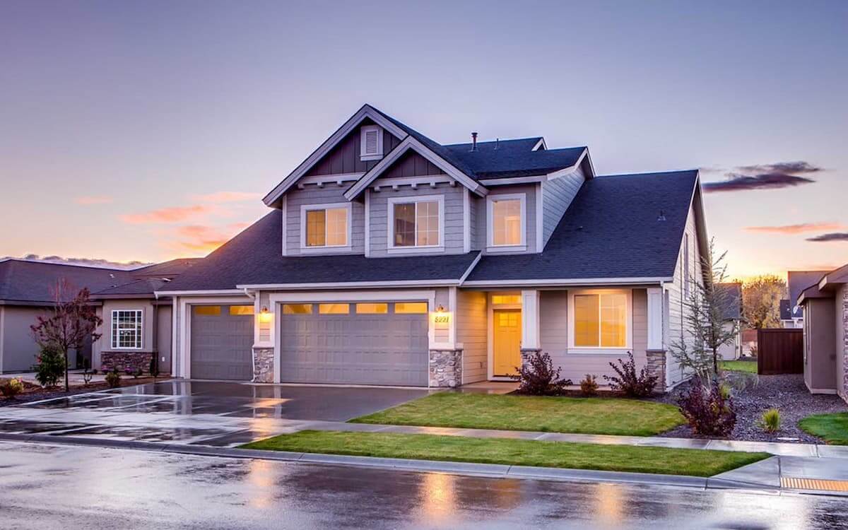 Home sunset